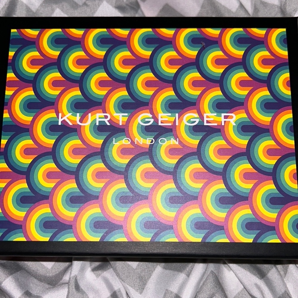 A Kurt Geiger colorful mini purse